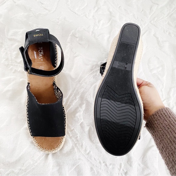 TOMS Marisol Espadrille Wedge Sandal Size 11